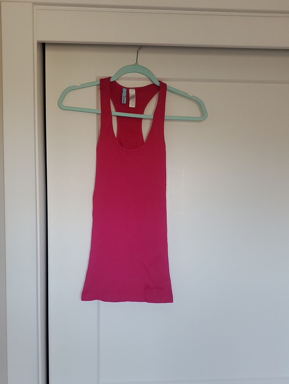 Marciano Hot Pink Racerback Tank